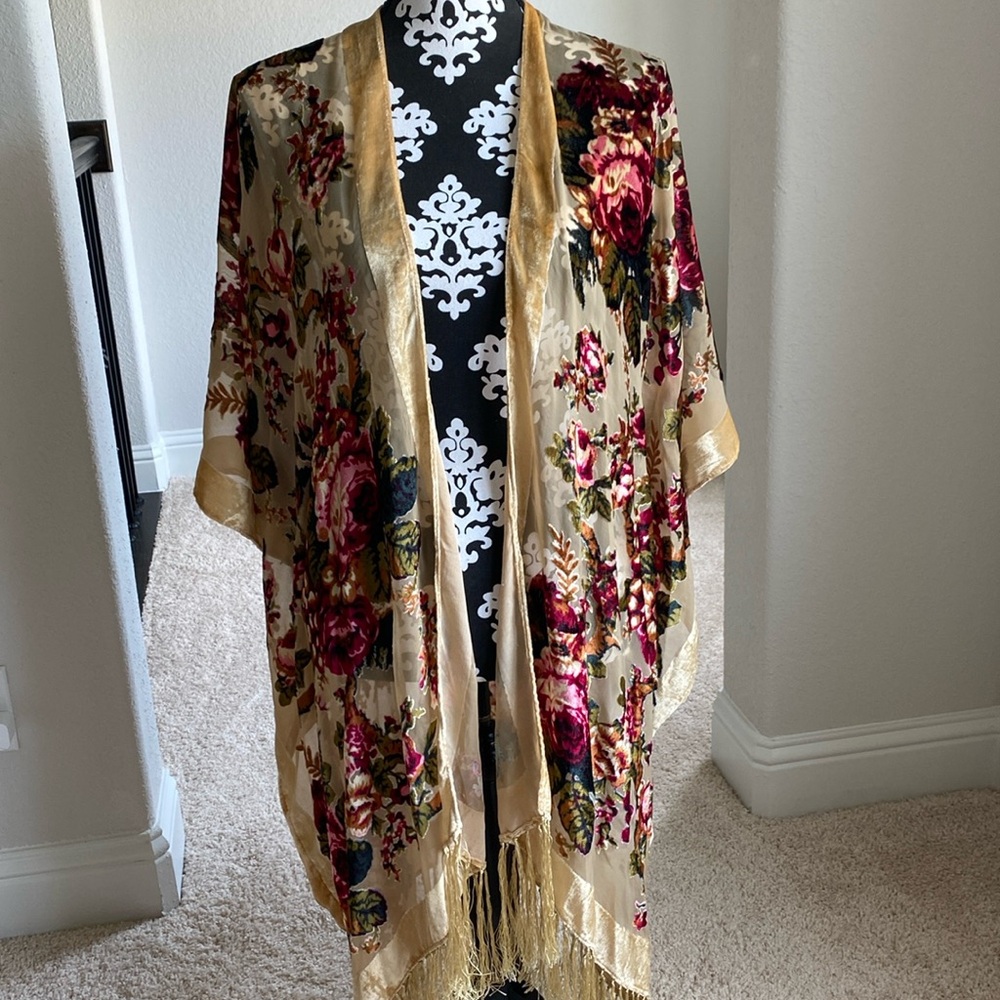 Antropologie silk kimono